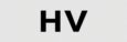 delete all the text and write only big letter hv